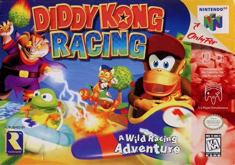 diddy kong racing n64 box